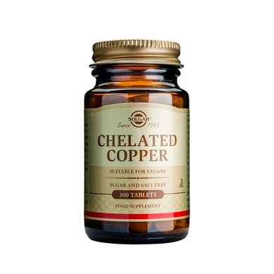 Chelated Copper 100tablete - Suport pentru sănătatea ta