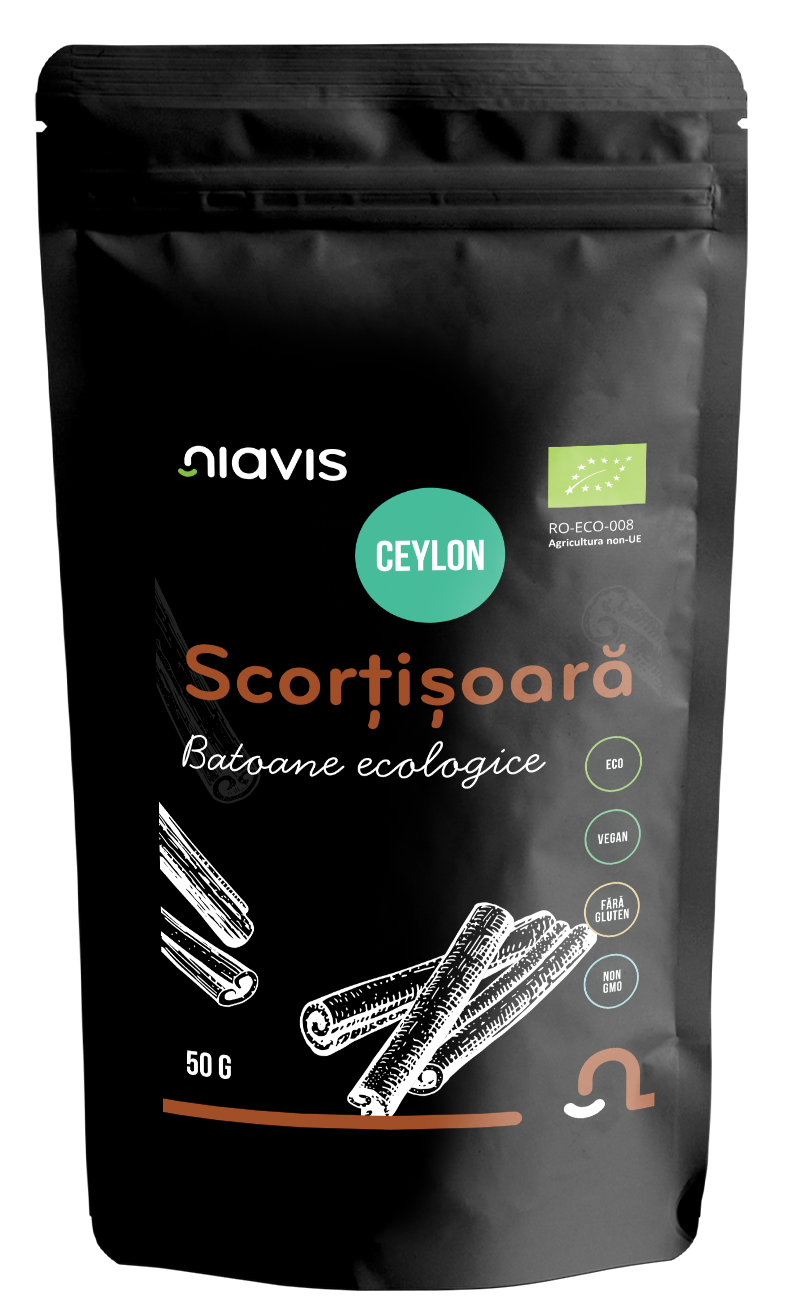 Scortisoara Ceylon Batoane Ecologice/BIO 50g