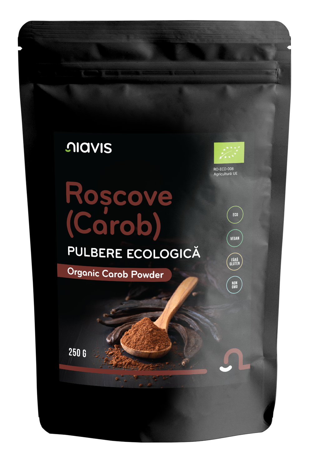 Roscove (Carob) Pulbere Ecologica/BIO 250g