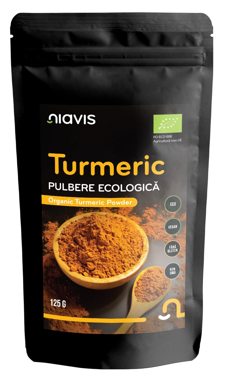 Turmeric Pulbere Ecologica/Bio 125g