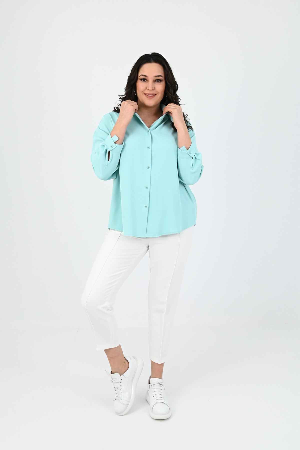 Camasa dama OVERSIZE marimi mari 1709-24