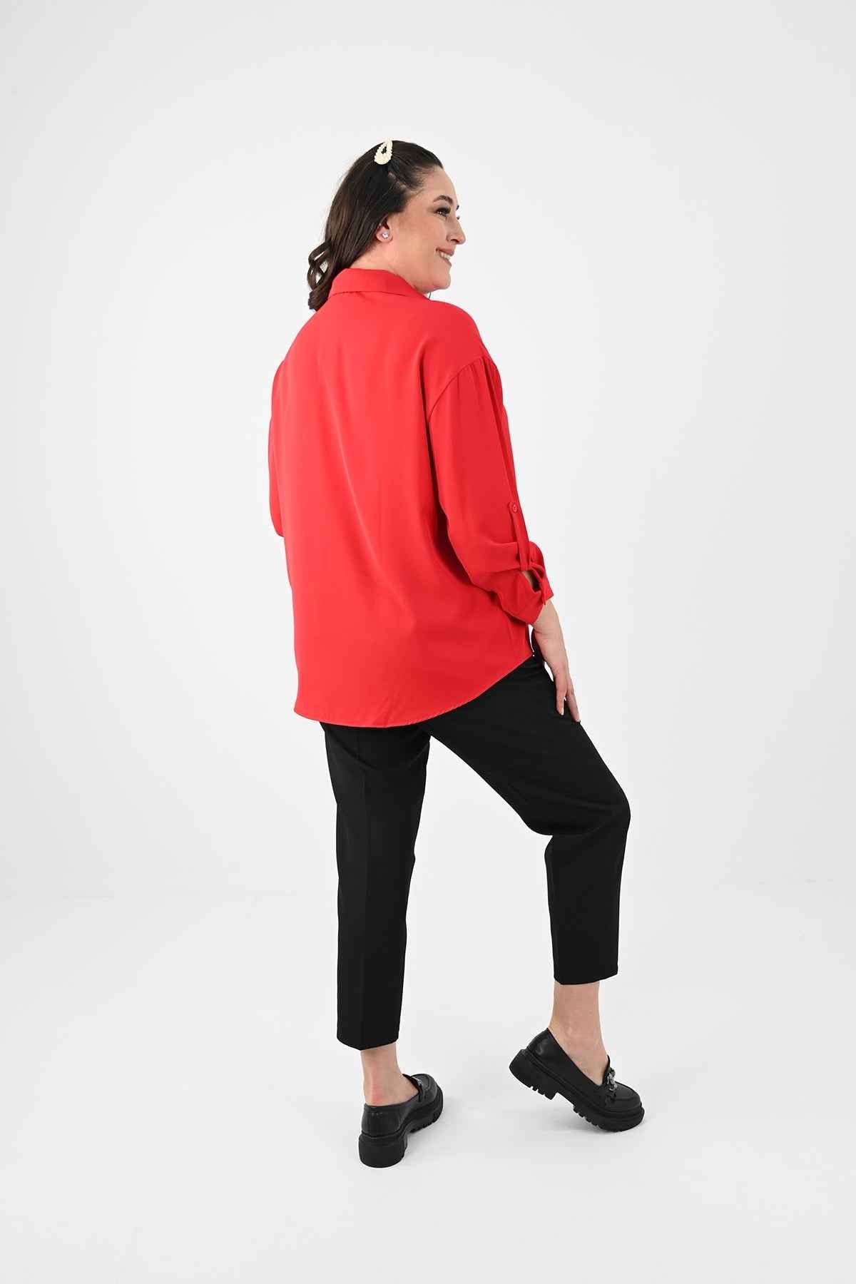 Camasa dama OVERSIZE marimi mari 1709-24