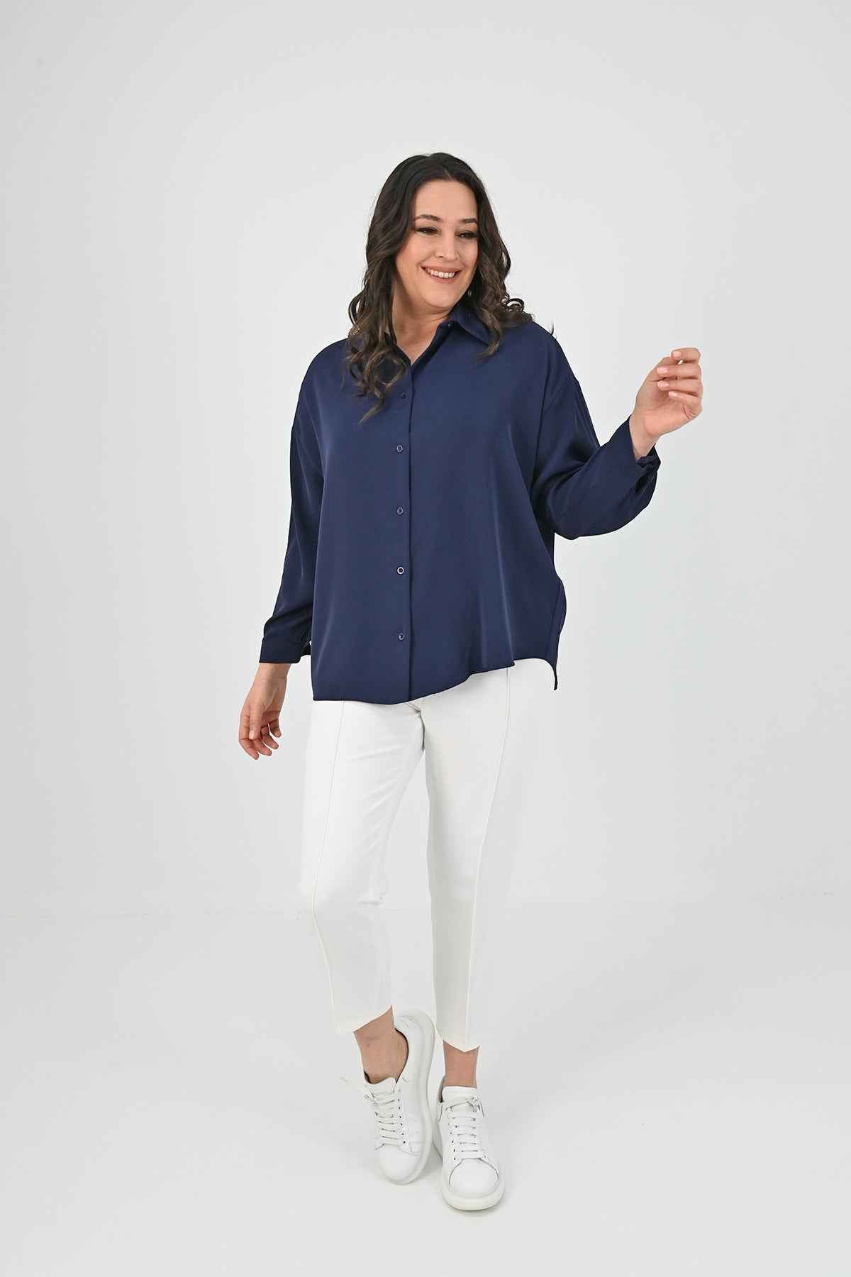Camasa dama OVERSIZE marimi mari 1709-24