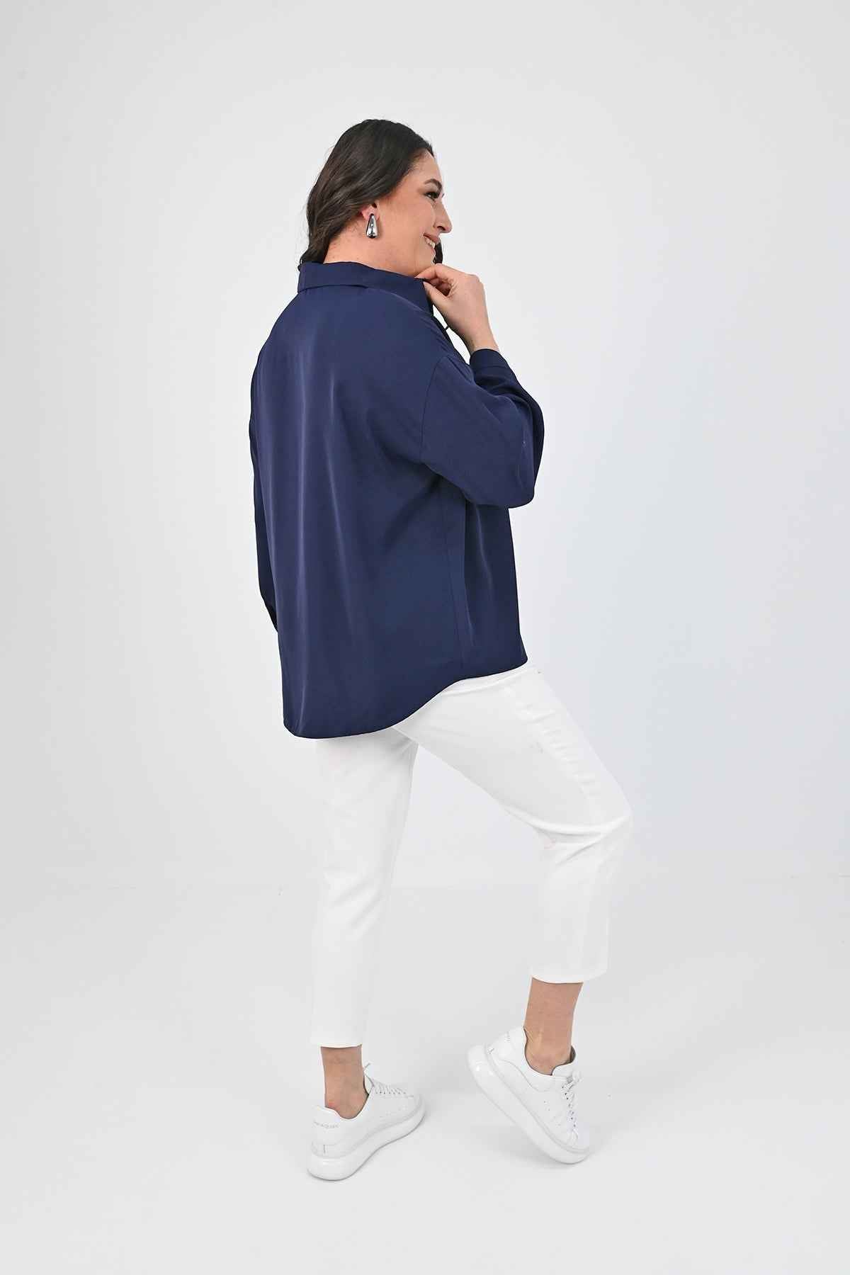 Camasa dama OVERSIZE marimi mari 1709-24