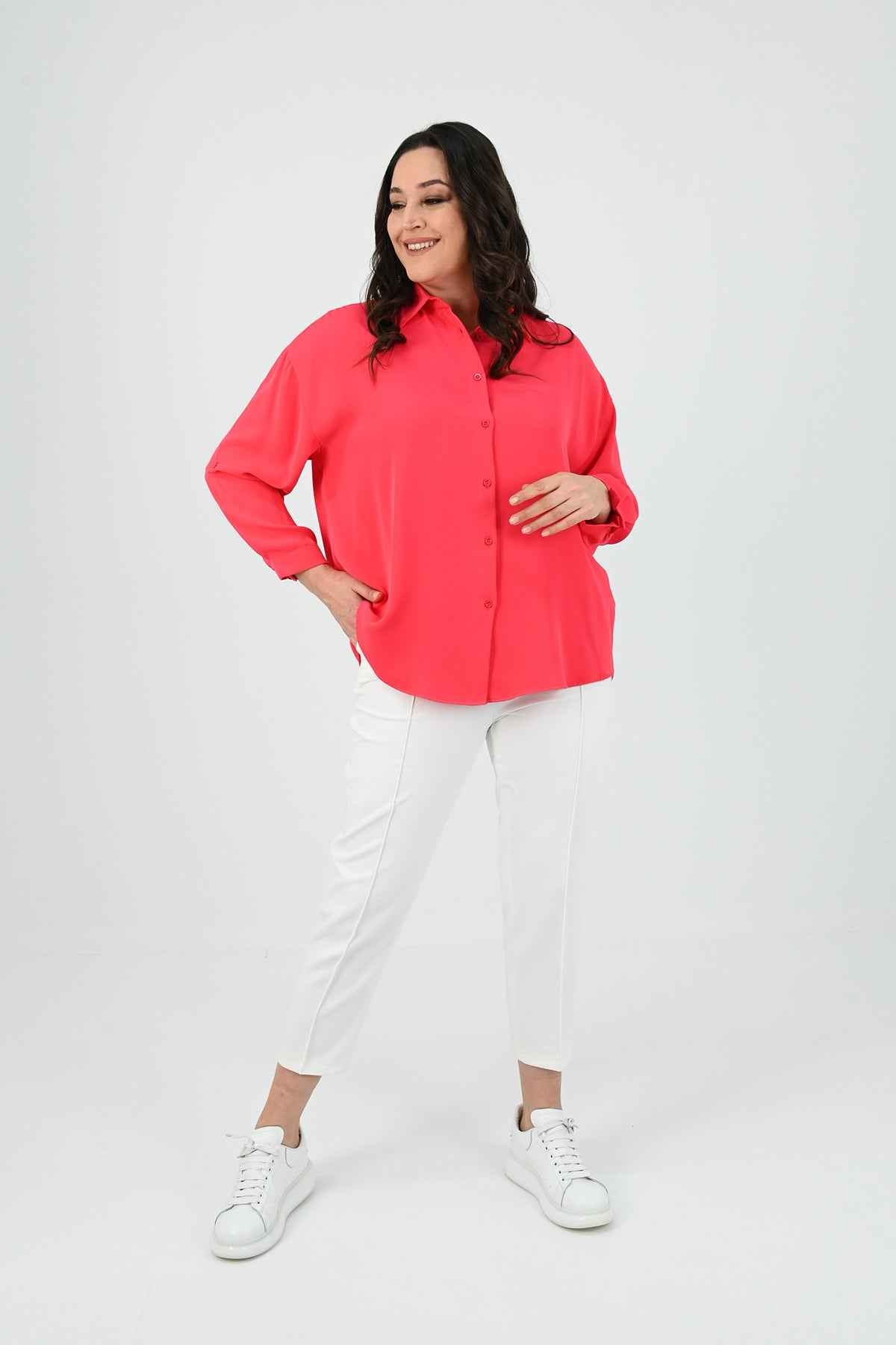 Camasa dama OVERSIZE marimi mari 1709-24