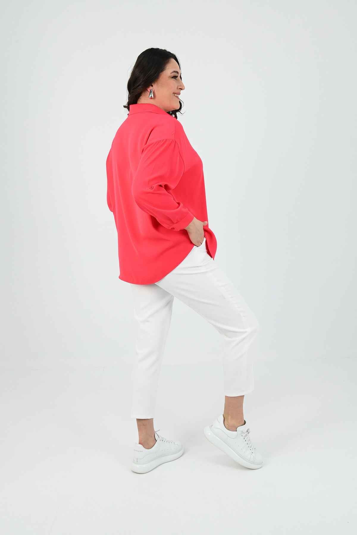 Camasa dama OVERSIZE marimi mari 1709-24