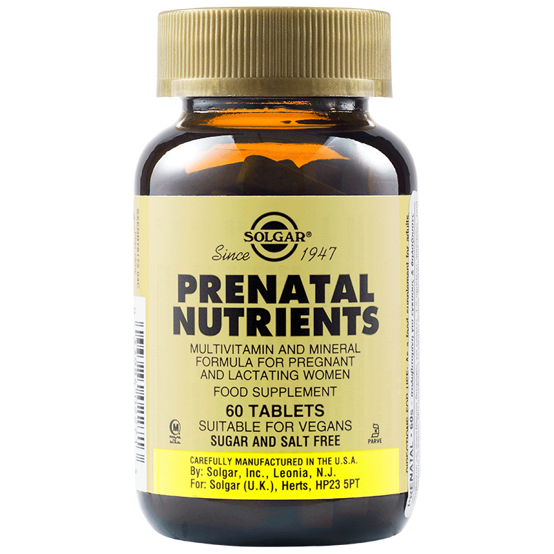 Prenatal Nutrients Tabs 60s