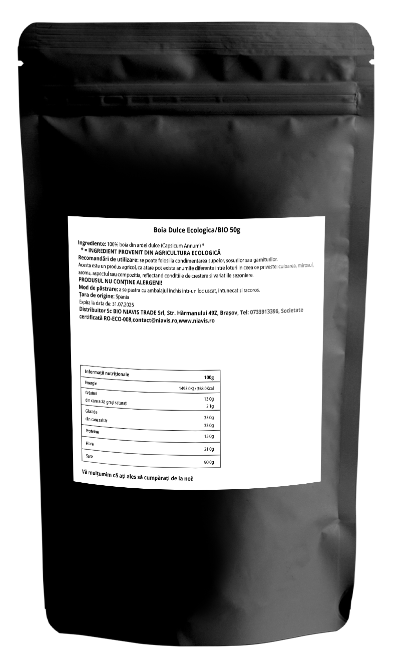 Boia Dulce Ecologica/BIO 50g