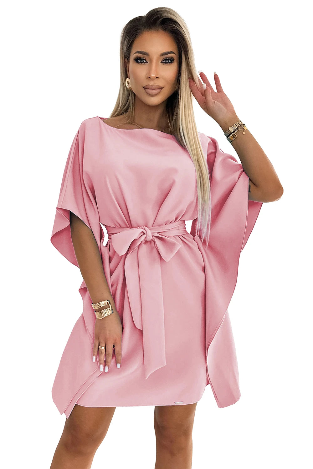 287-32 SOFIA Rochie fluture - ROZ MURDAR