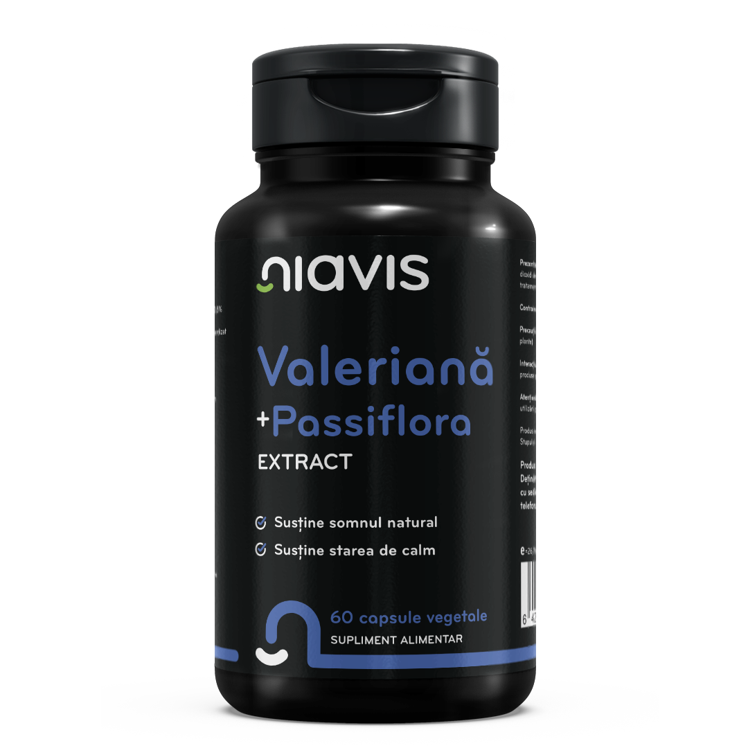 Valeriana + Passiflora extract 60cps