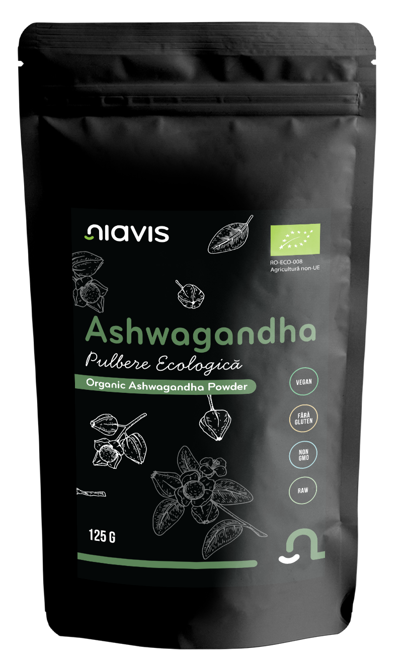 Ashwagandha Pulbere Ecologica/BIO 125g