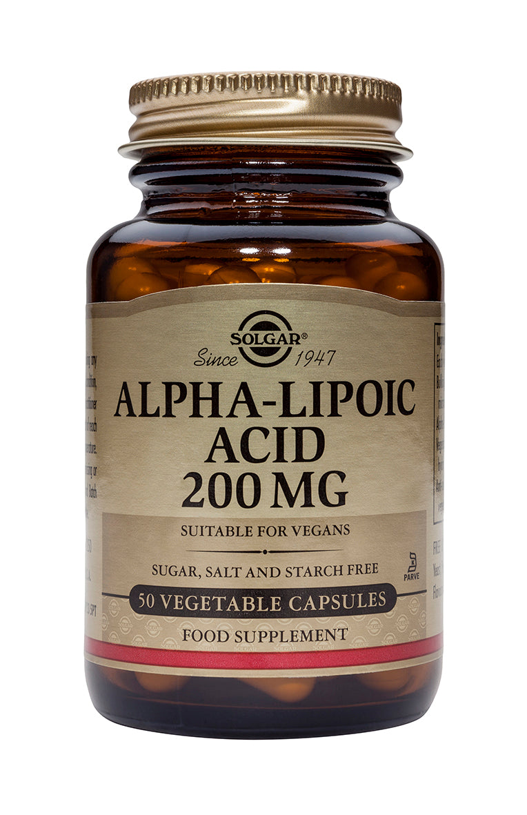 Alpha Lipoic Acid 200mg 50 caps