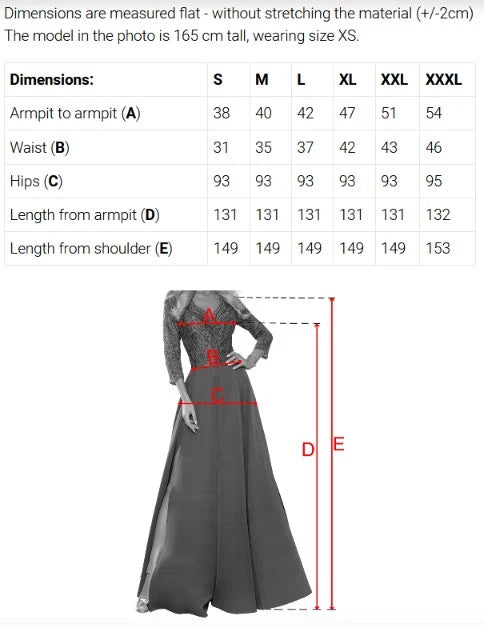 309-15 AMBER Rochie lungă elegantă din dantelă cu decolteu - albastru deschis