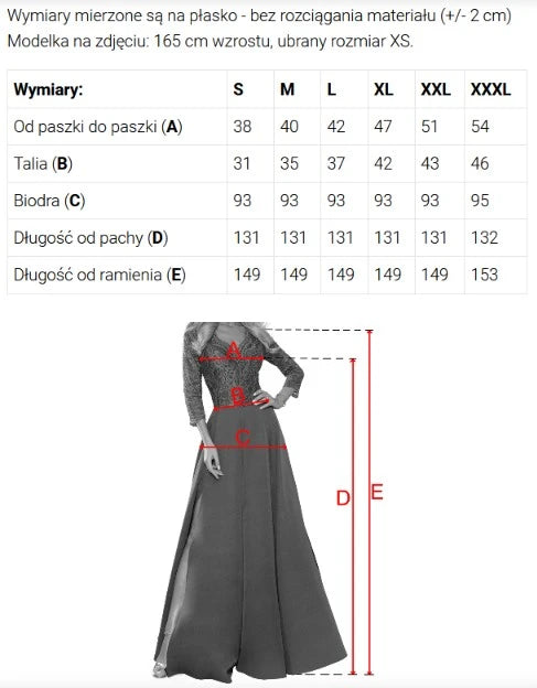 309-15 AMBER Rochie lungă elegantă din dantelă cu decolteu - albastru deschis