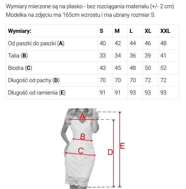316-13 Rochie din dantela mulata cu manecuta scurta si decolteu - albastru cornflower