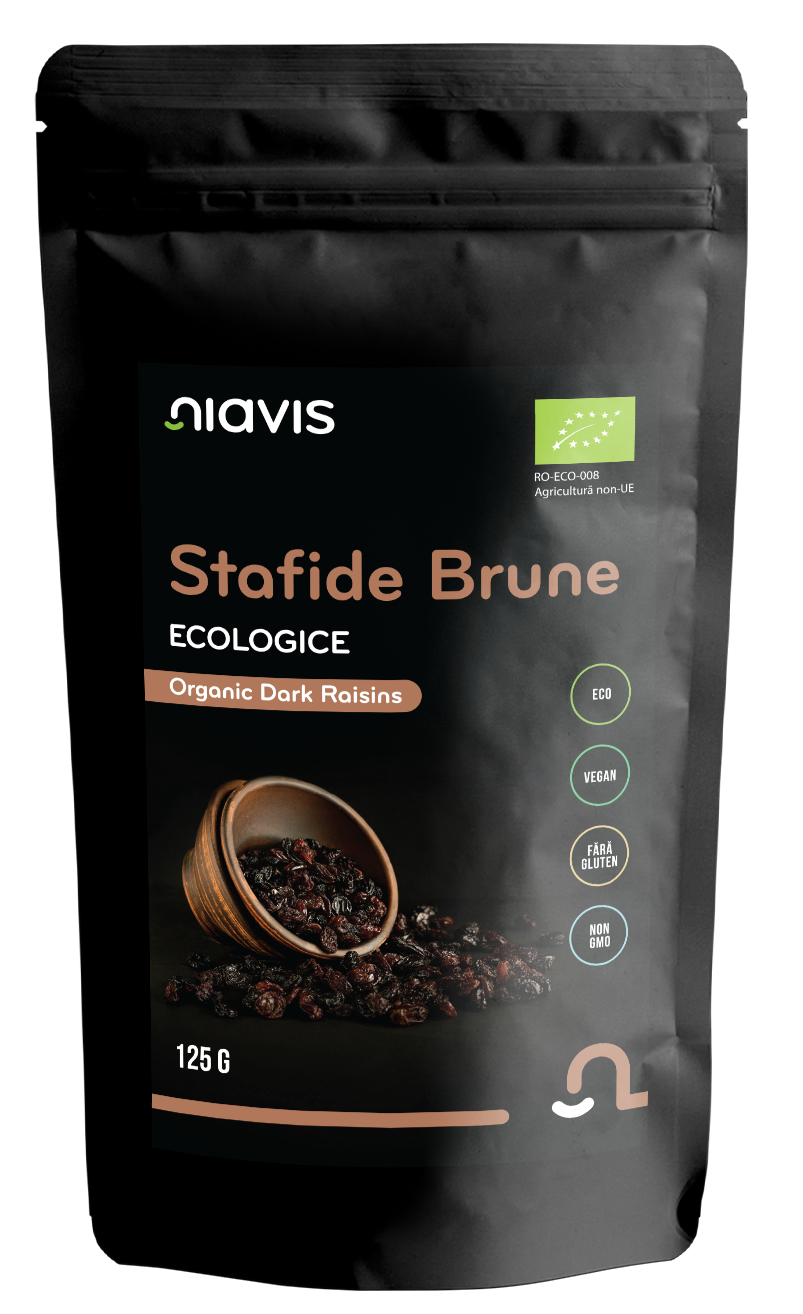 Stafide Brune Ecologice/BIO 125g
