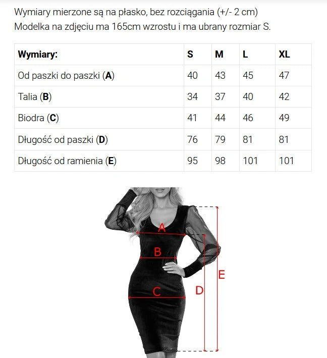 343-3 Rochie elegantă mulată din catifea, cu mâneci din tul - bleumarin