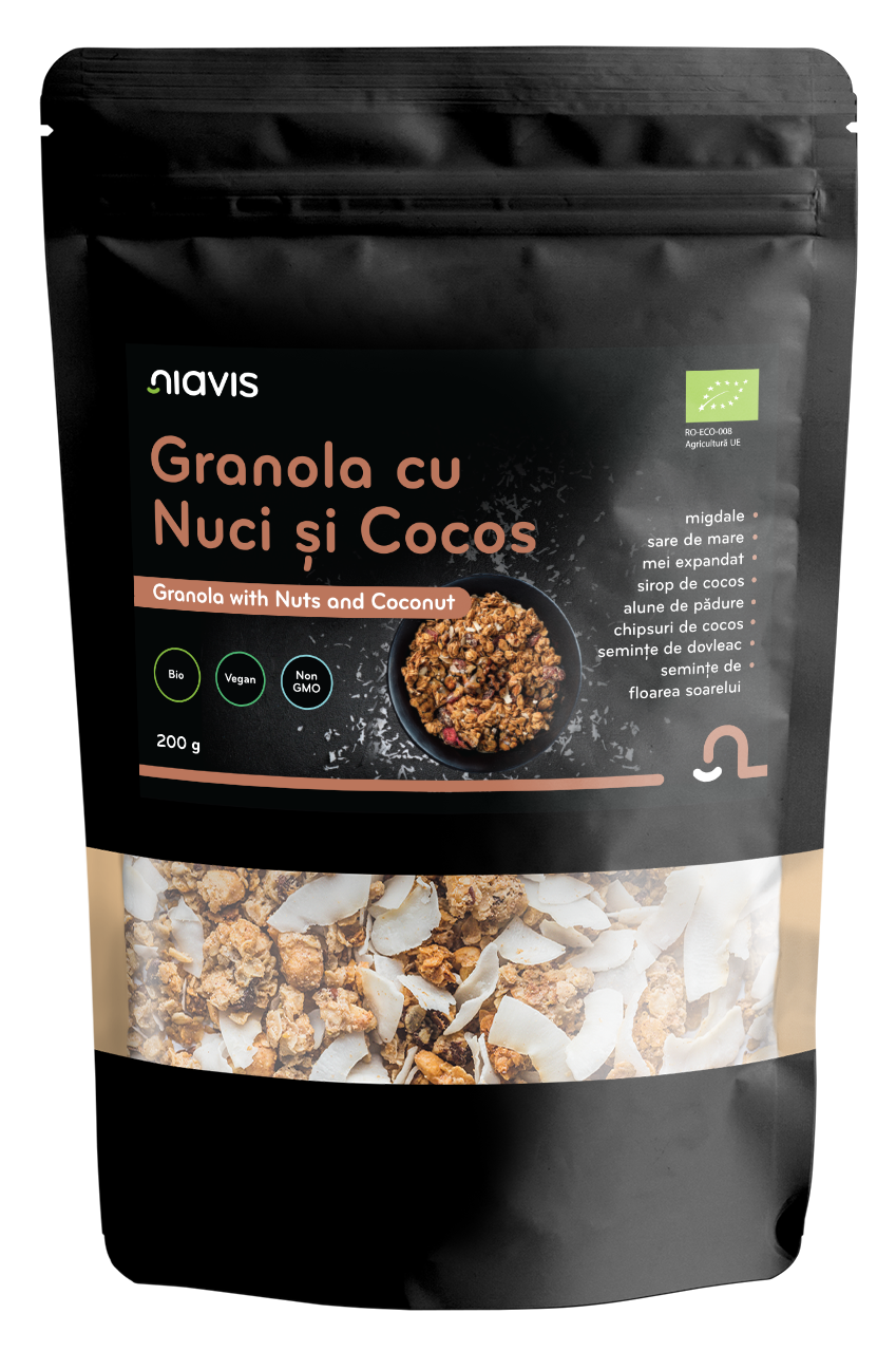 Granola cu Nuci si Cocos Ecologica/BIO 200g