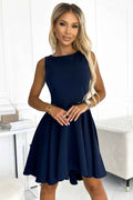 397-2 Rochie elegantă cu spatele mai lung - MARIN.
