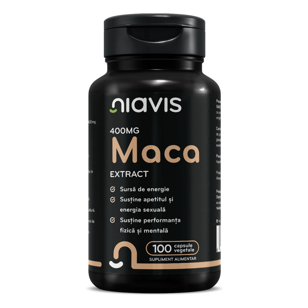 Maca Extract 400mg - Suport Natural pentru Vitalitate