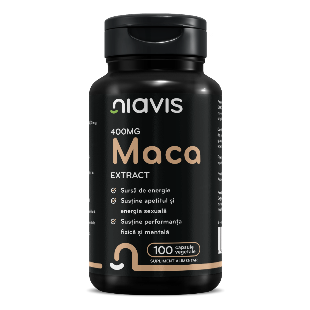 Maca Extract 400mg - Suport Natural pentru Vitalitate