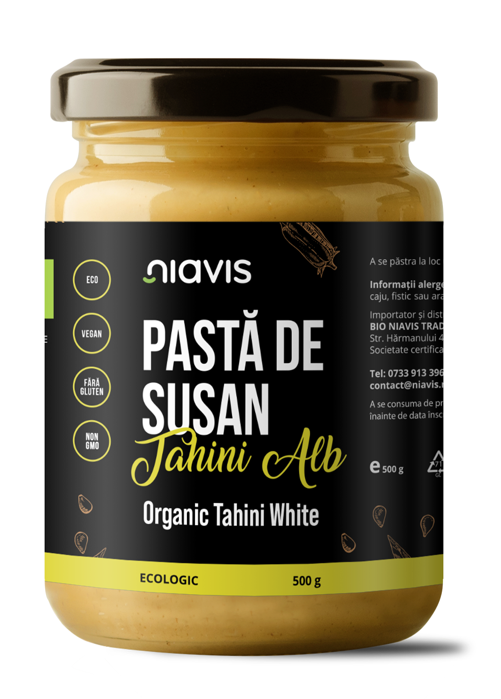 Pasta de Susan (Tahini Alb) Ecologica/BIO 500g