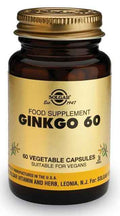 Ginkgo Biloba 60cps - Supliment Natural pentru Memorie și Concentrare