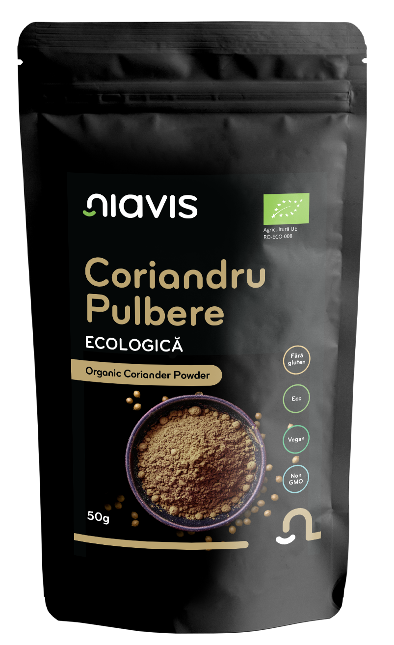Coriandru Pulbere Ecologica/BIO 50g