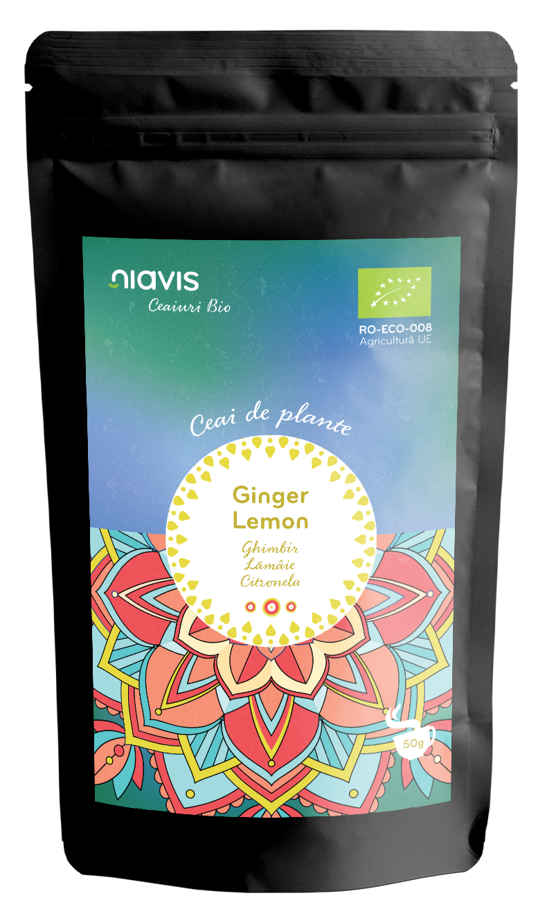 Ceai Ecologic/BIO  "Ginger Lemon"  50g