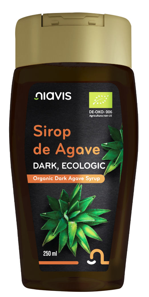 Sirop de Agave Dark Ecologic/BIO 250ml/345g