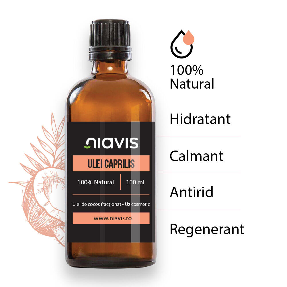 Ulei Caprilis (Ulei de Cocos Fractionat) 100ml
