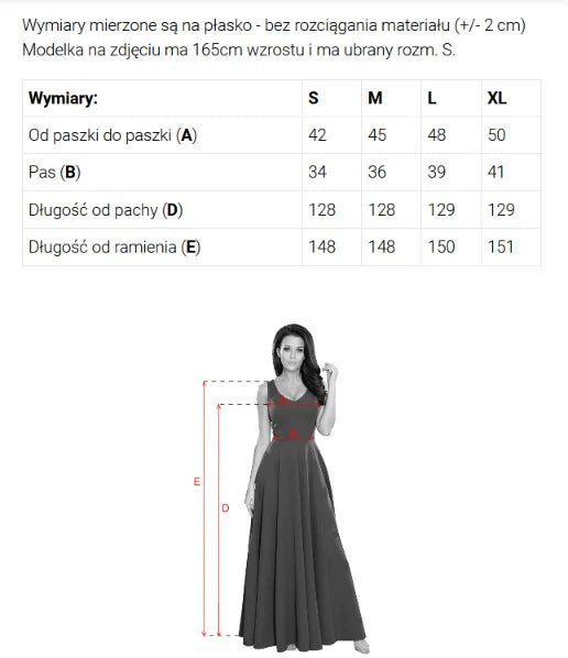 633-5 AURELIA Rochie lungă cu șliț și decolteu pătrat - bej închis cu sclipici