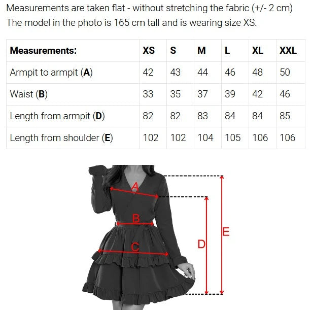 657-1 Rochie midi elegantă cu decolteu înfășurat și mâneci din tul - neagră