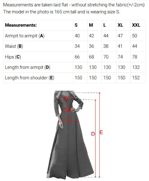 694-2 MIRELLA Rochie maxi elegantă, evazată, cu mâneci cu paiete - maro ciocolatiu