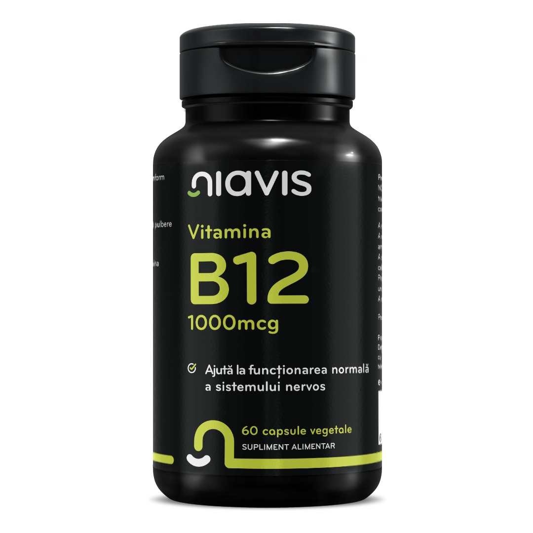 Vitamina B12 1000mcg 60cps