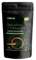 Spirulina + Chlorella Tablete Ecologice/BIO 125g