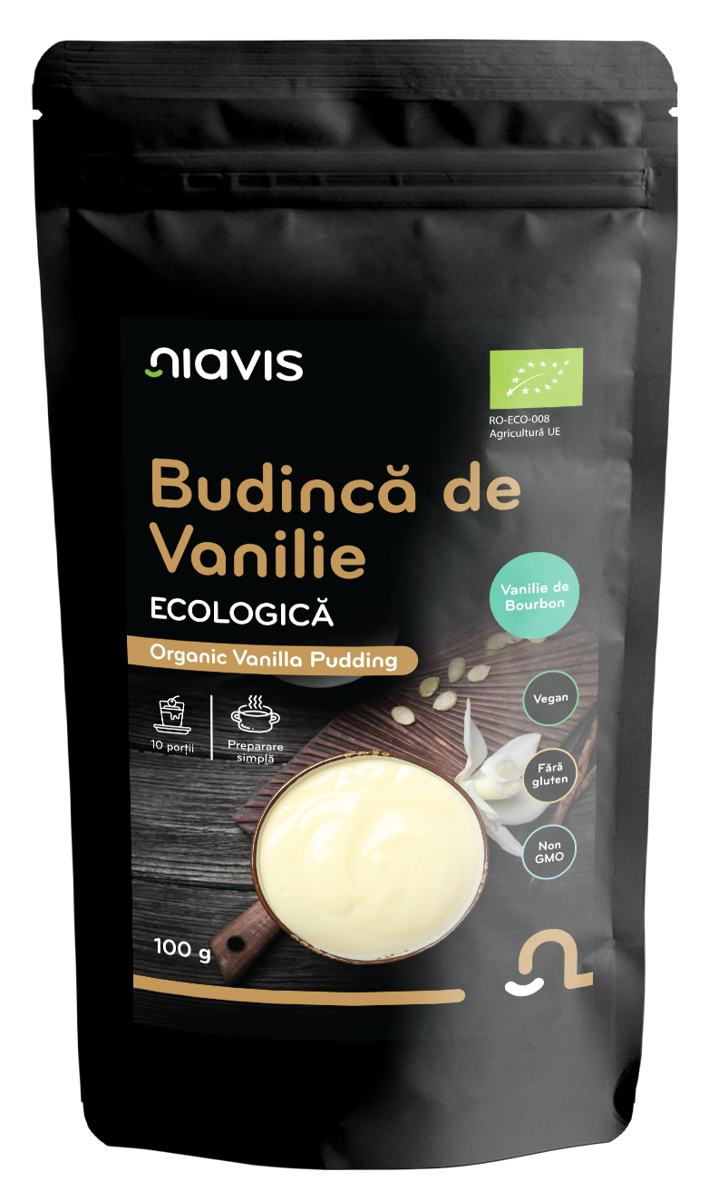 Budinca de Vanilie fara Gluten Ecologica/BIO 100g