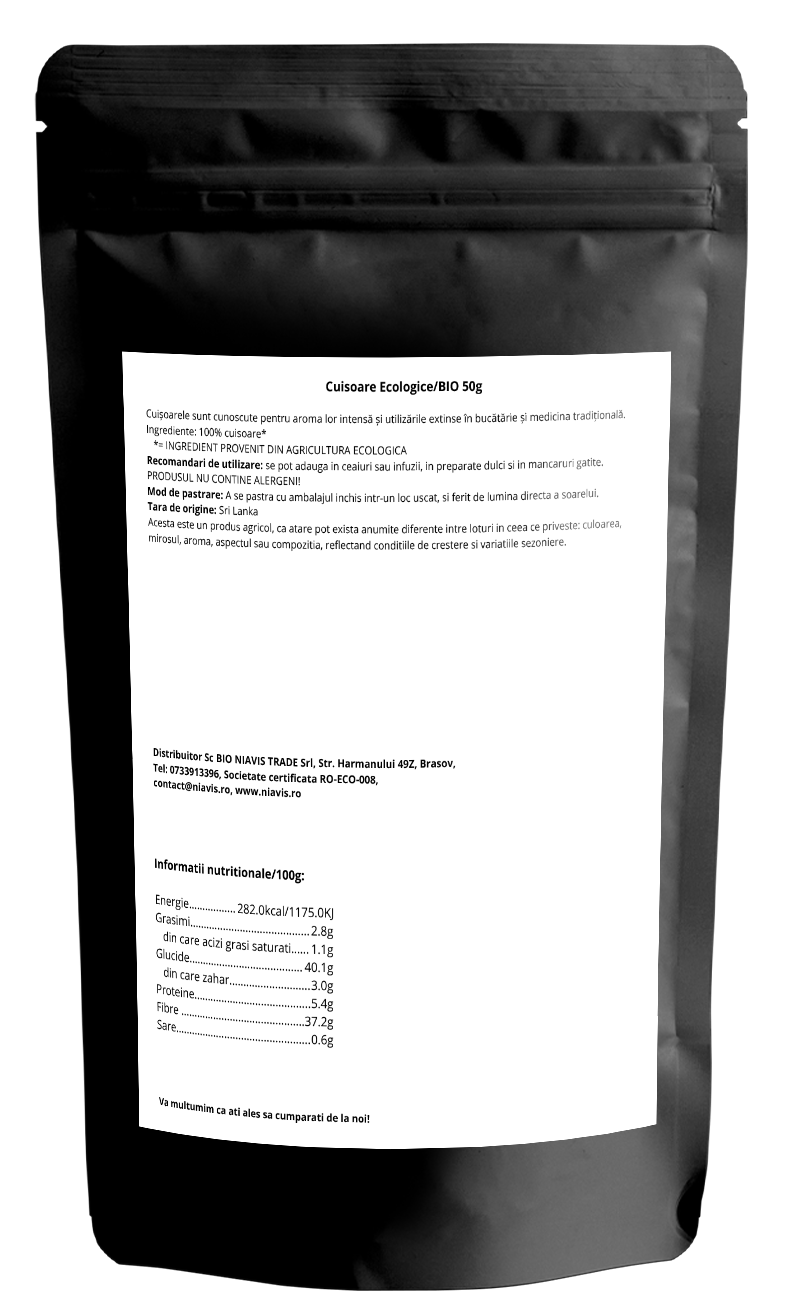 Cuisoare Ecologice/BIO 50g