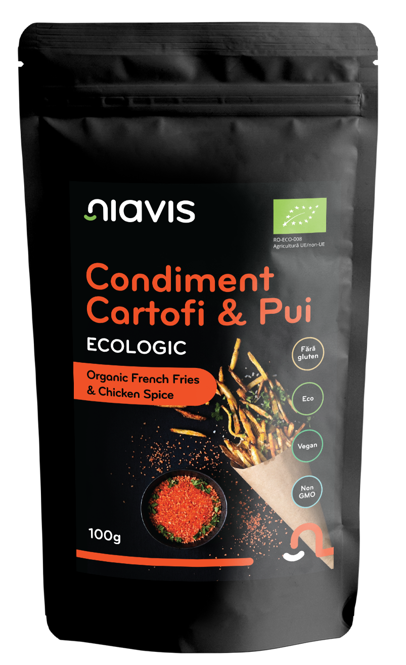 Condiment Cartofi & Pui Ecologic/BIO 100g