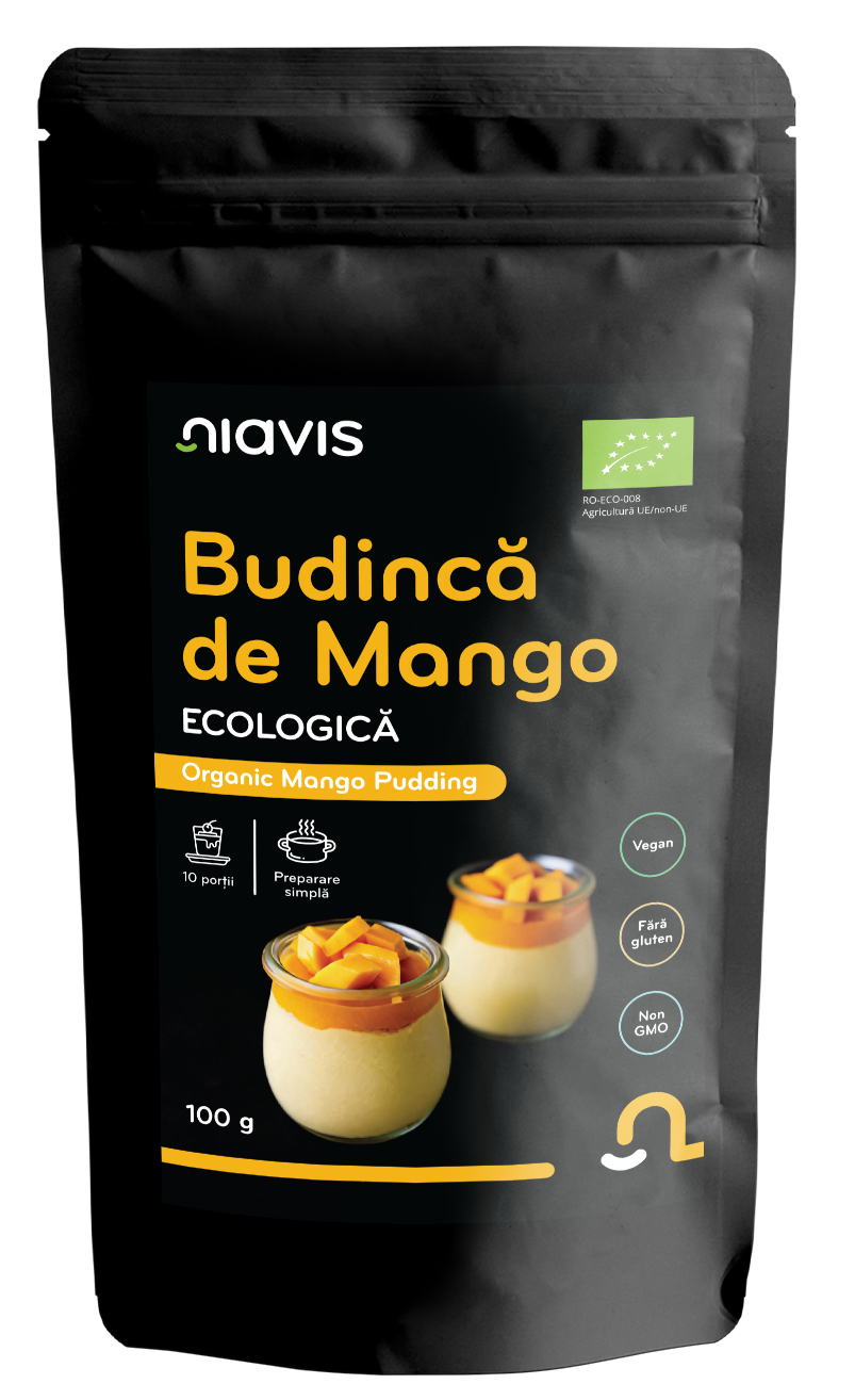 Budinca de Mango fara Gluten Ecologica/BIO 100g