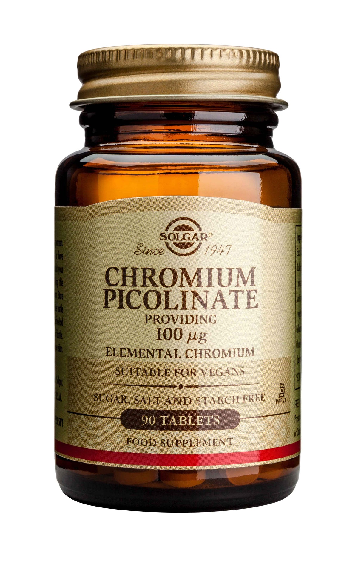 Chromium Picolinate 100mg - Supliment pentru Echilibru Metabolic