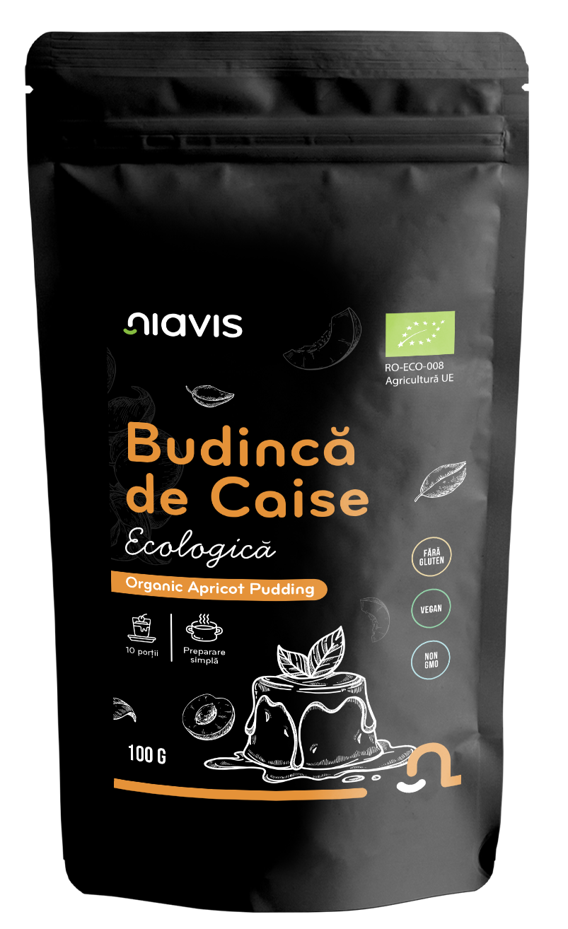 Budinca de Caise fara Gluten Ecologica/BIO 100g