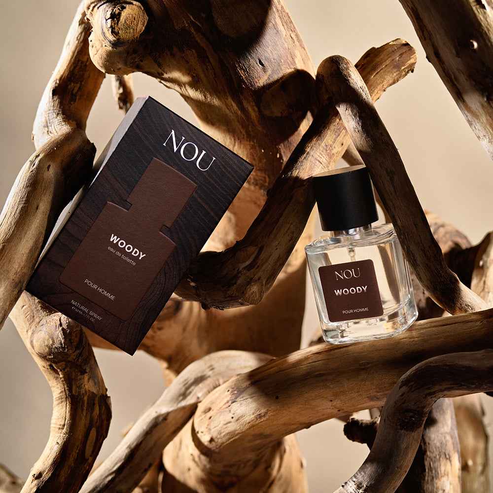 Apa de toaleta, NOU Woody, 50ml Barbati