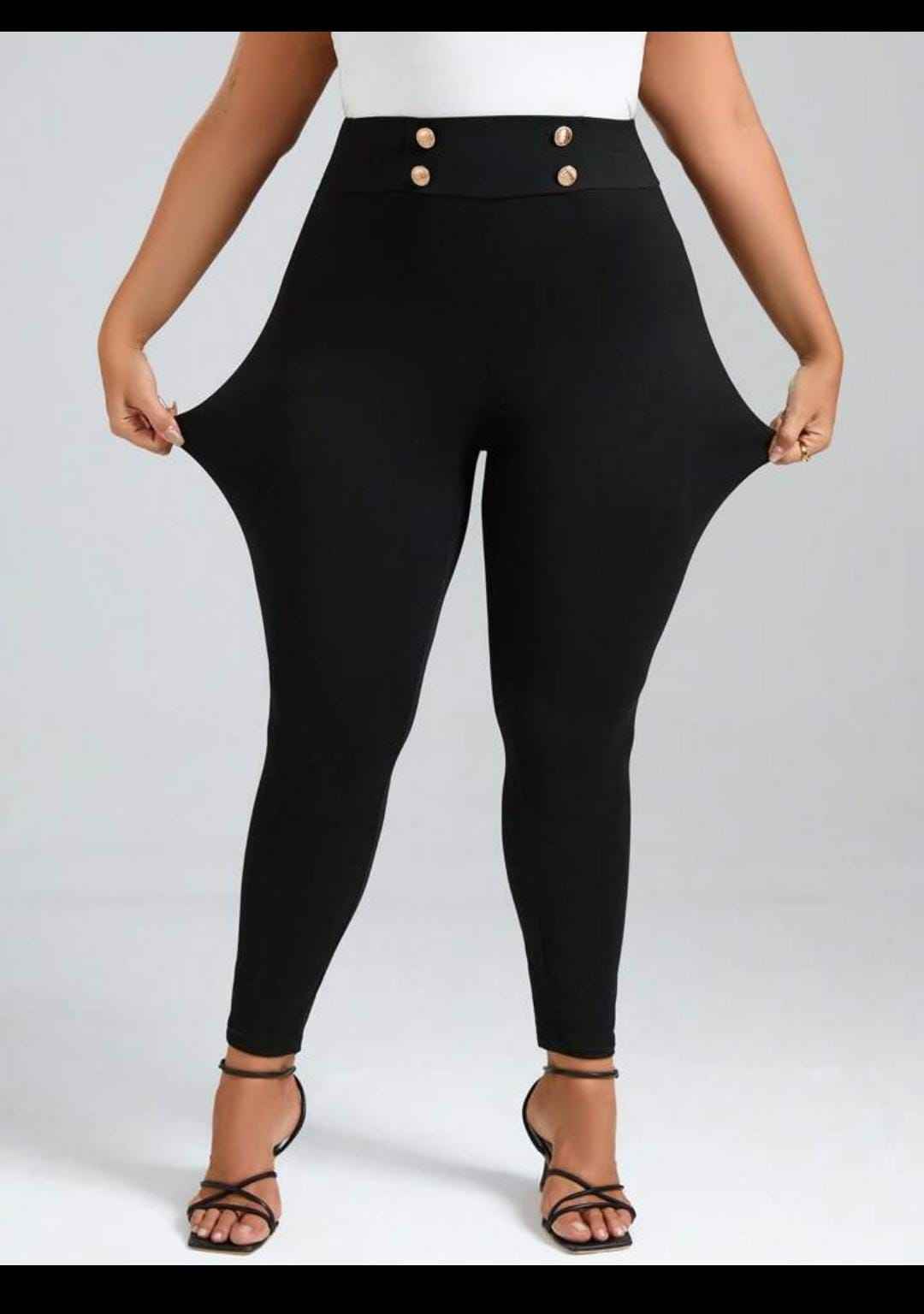 Pantaloni dama marimi mari 6257