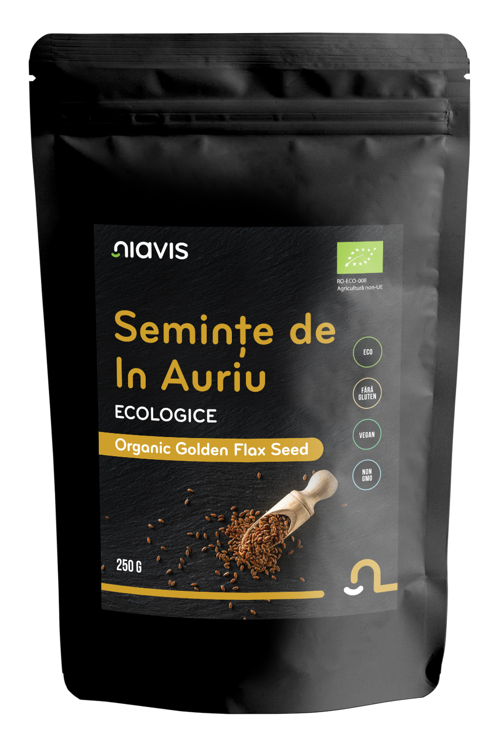 Seminte de In Auriu Ecologice/BIO 250g