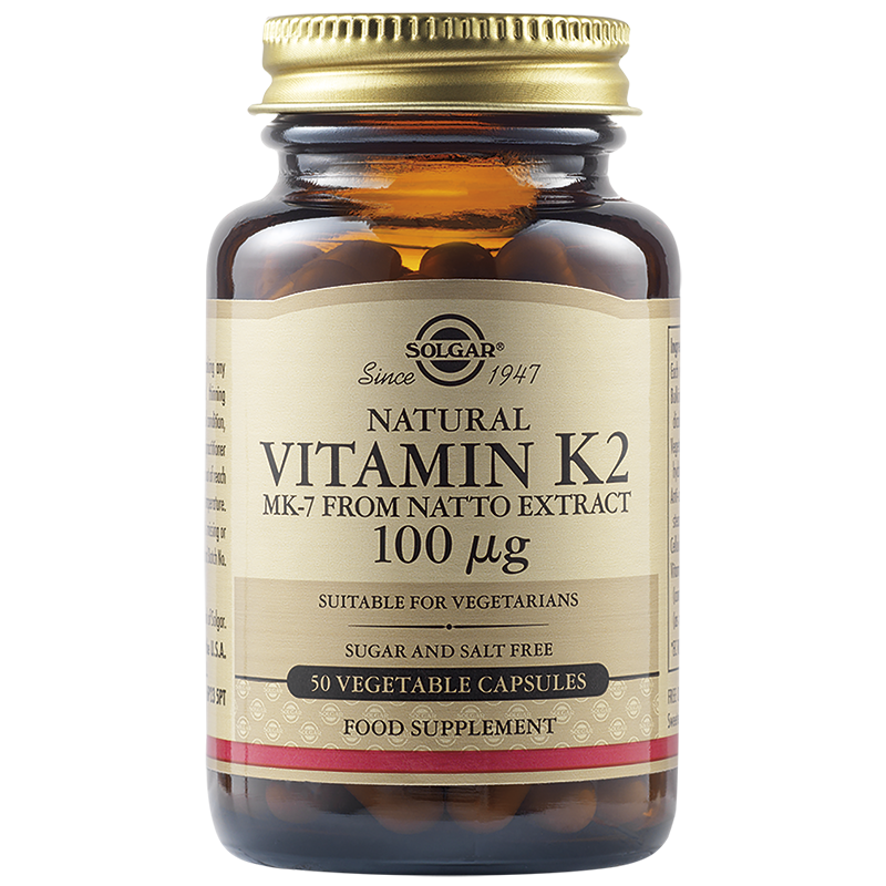 VITAMIN K2 100μg veg.caps 50s