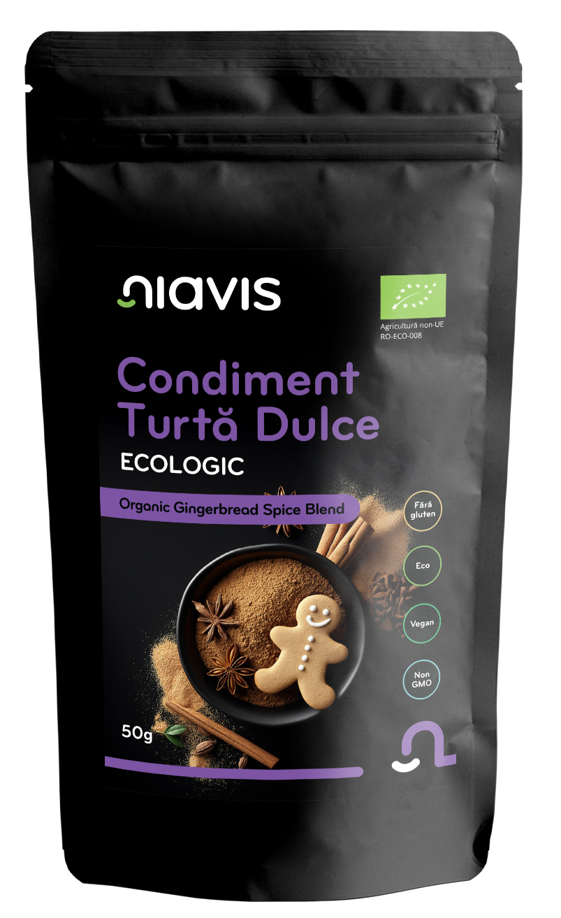 Condiment Turta Dulce Ecologic/Bio 50g