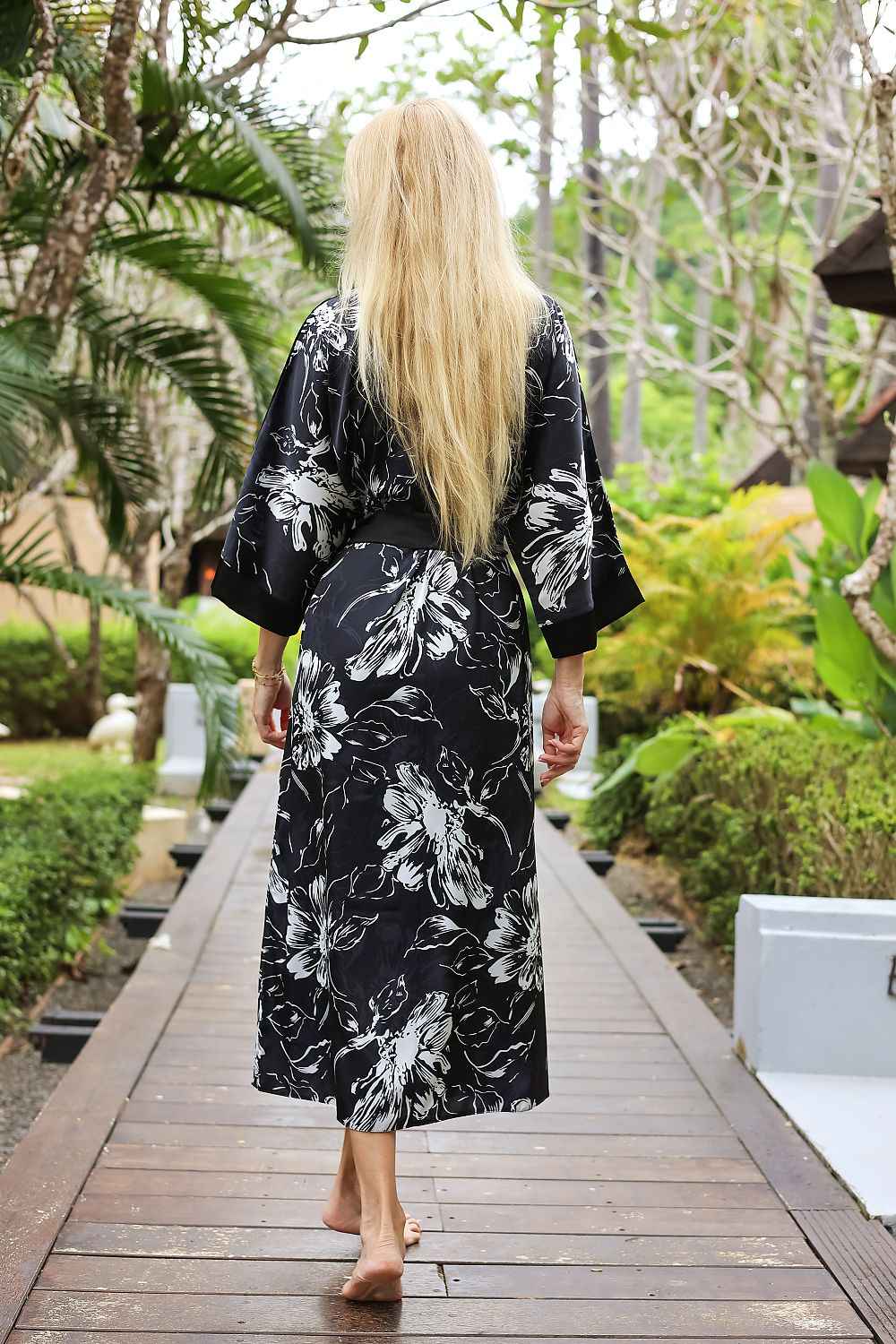 Long bathrobe Kalimo