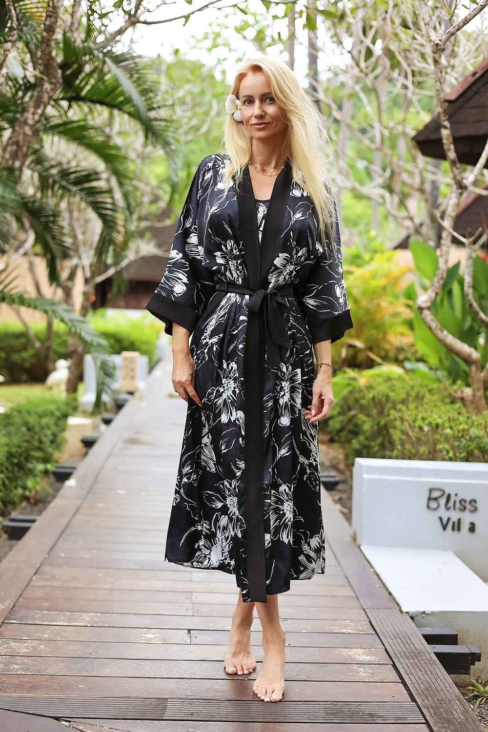 Long bathrobe Kalimo