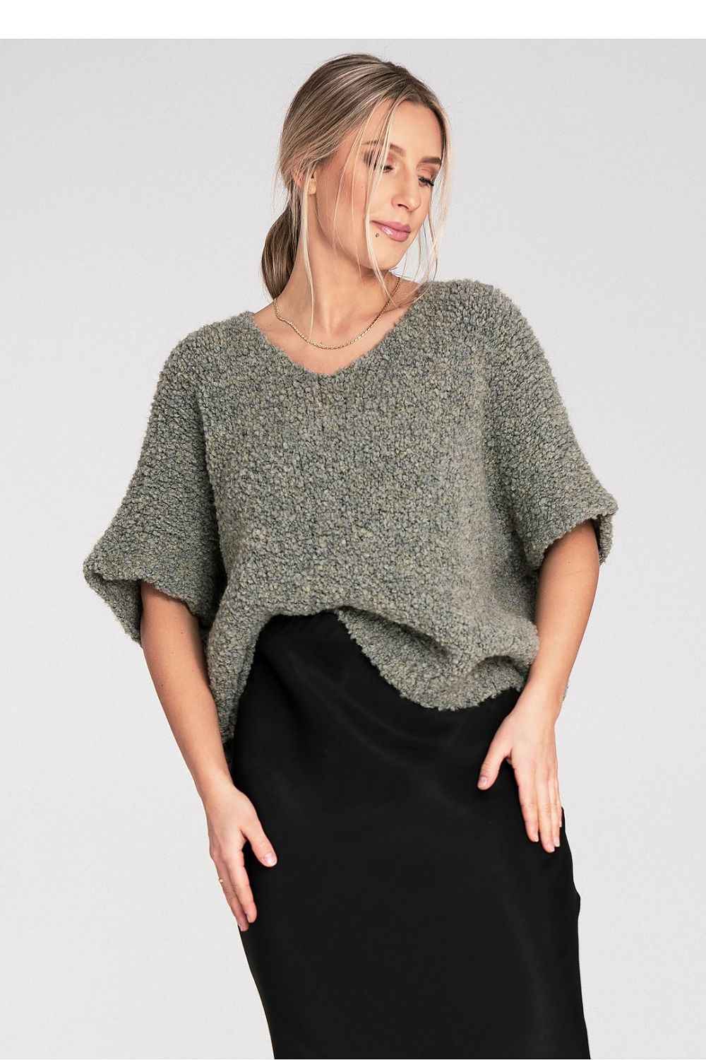 Short sleeve sweater Figl